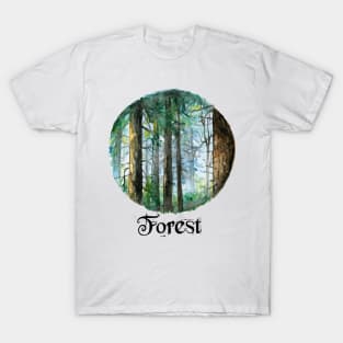 Pine Forest Art T-Shirt